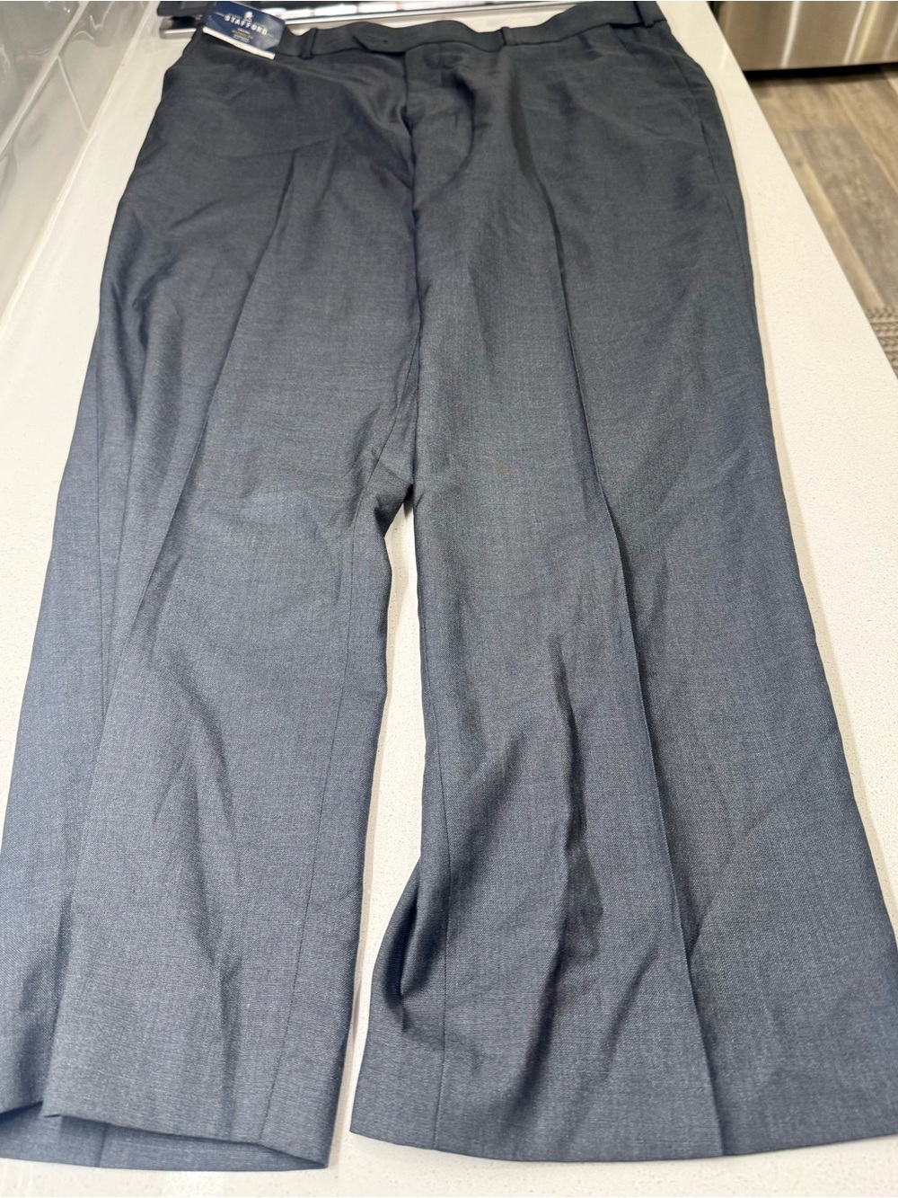 Men's Dress Pants in Dark Gray